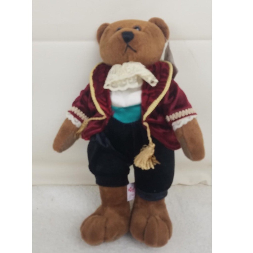 Teddy Bear Russ Berrie Royal Winterfest Lancelot Plush prince
